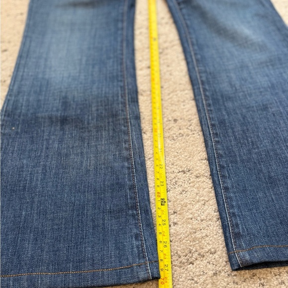 Joe's Jeans size 30 EUC Dark Blue Wide Leg Denim “Rocker” model - Picture 11 of 12